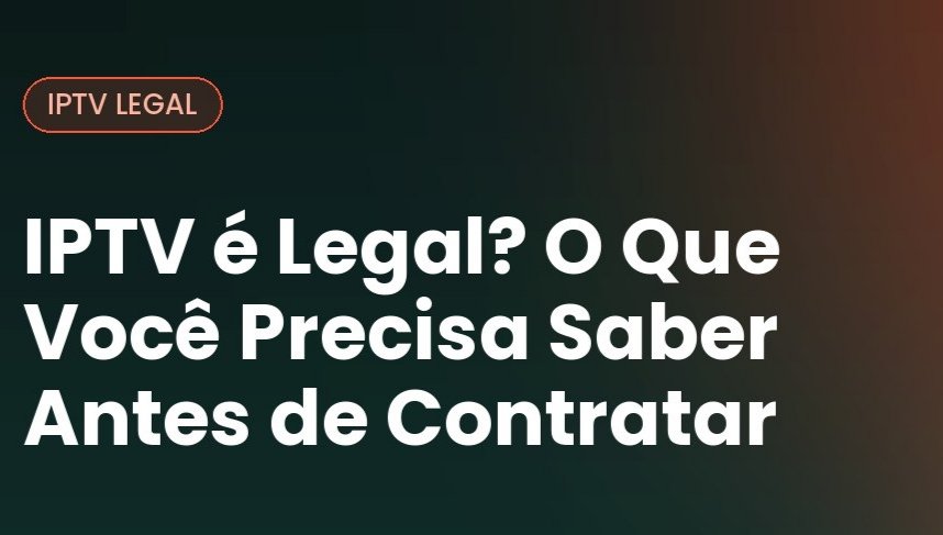 IPTV é seguro?